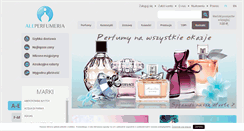 Desktop Screenshot of aleperfumeria.pl